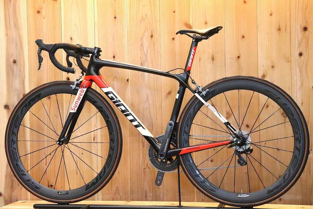 ジャイアント GIANT TCR ADVANCED PRO TEAM 2018年モデル Sサイズ シマノ アルテグラ 6870 DI2 11S カーボン ロードバイク 【芦屋店】