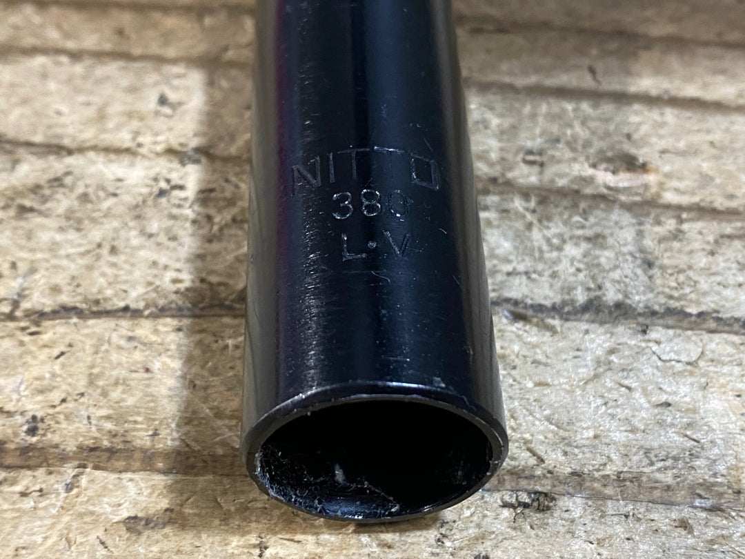 KB831 日東 NITTO M186 アルミ ドロップハンドル エンド部C-C380mm