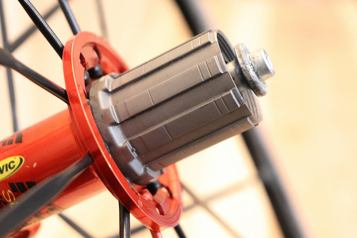 マヴィック MAVIC キシリウム KSYRIUM SL SUPERLIGHT アルミ クリンチャー ホイールセット シマノ 11S/12S ナローリム 15C 【芦屋店】