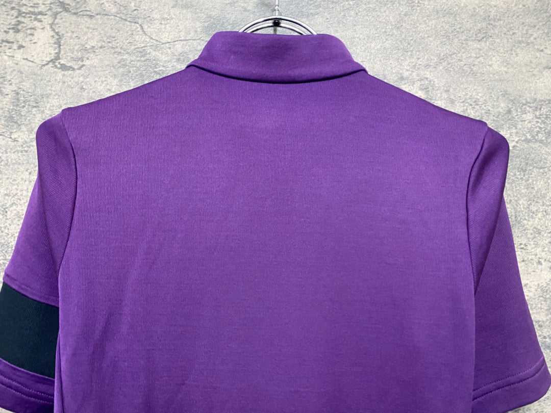 JG322 ラファ Rapha CLASSIC JERSEY Ⅱ 半袖 サイクルジャージ 紫 XS