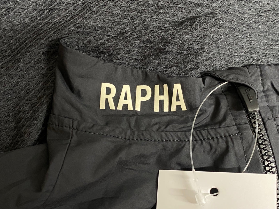 KM410 ラファ Rapha PRO TEAM LIGHTWEIGHT WIND JACKET 長袖 ウィンドブレーカー 黒 S