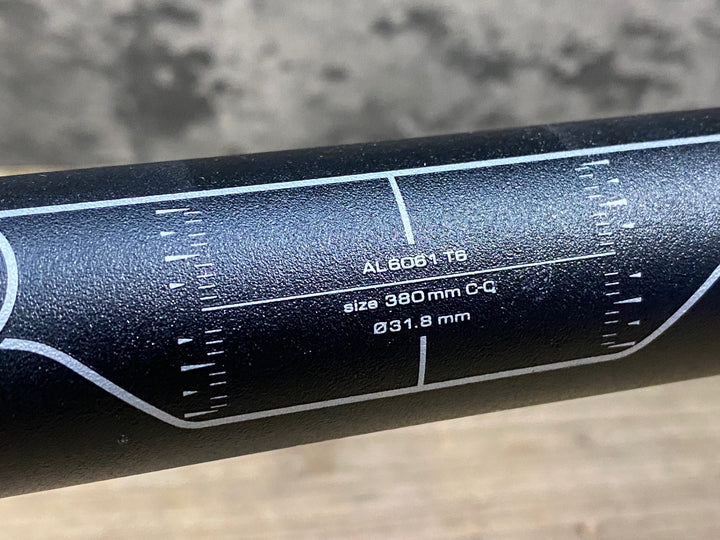 JW203 シマノ SHIMANO PRO LT コンパクトハンドルバー アルミ ドロップハンドル エンドC-C380mm Φ31.8