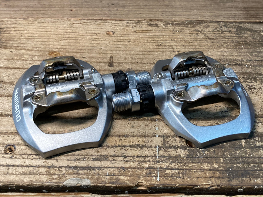 JI426 シマノ SHIMANO PD-A530 ビンディングペダル シルバー SPD