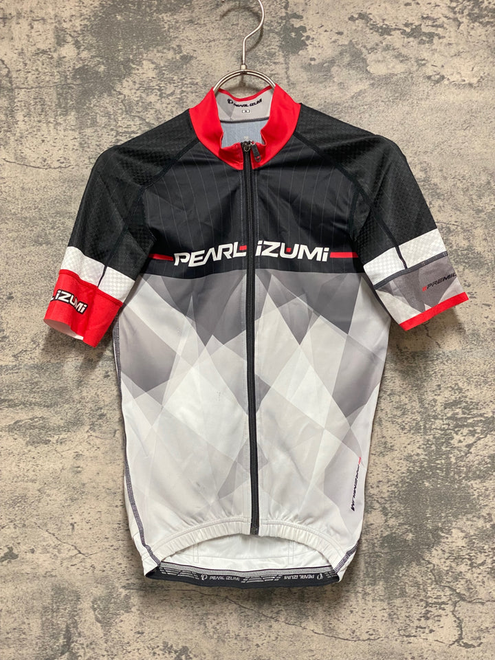 KC190 パールイズミ PEARL iZUMi 半袖 サイクルジャージ 赤 黒 白 S