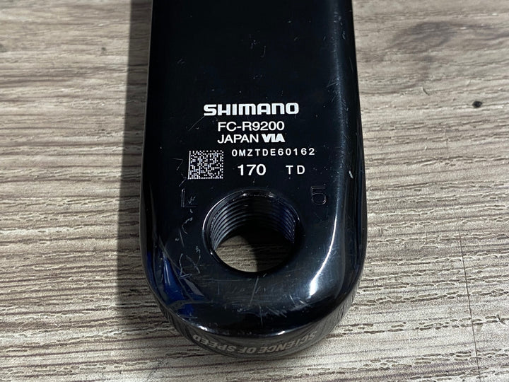 JQ236 シマノ SHIMANO デュラエース DURA-ACE FC-R9200 左 クランクアーム 170mm ※傷あり