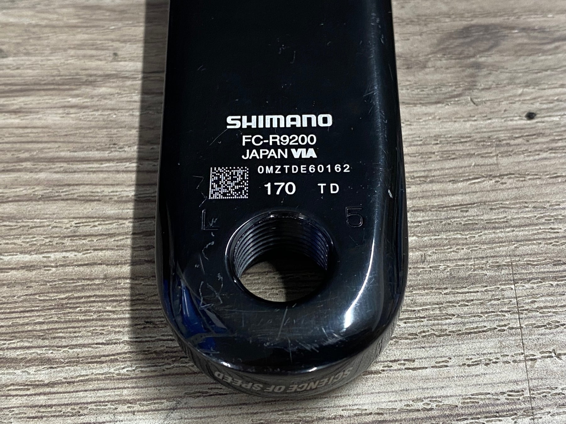 JQ236 シマノ SHIMANO デュラエース DURA-ACE FC-R9200 左 クランク