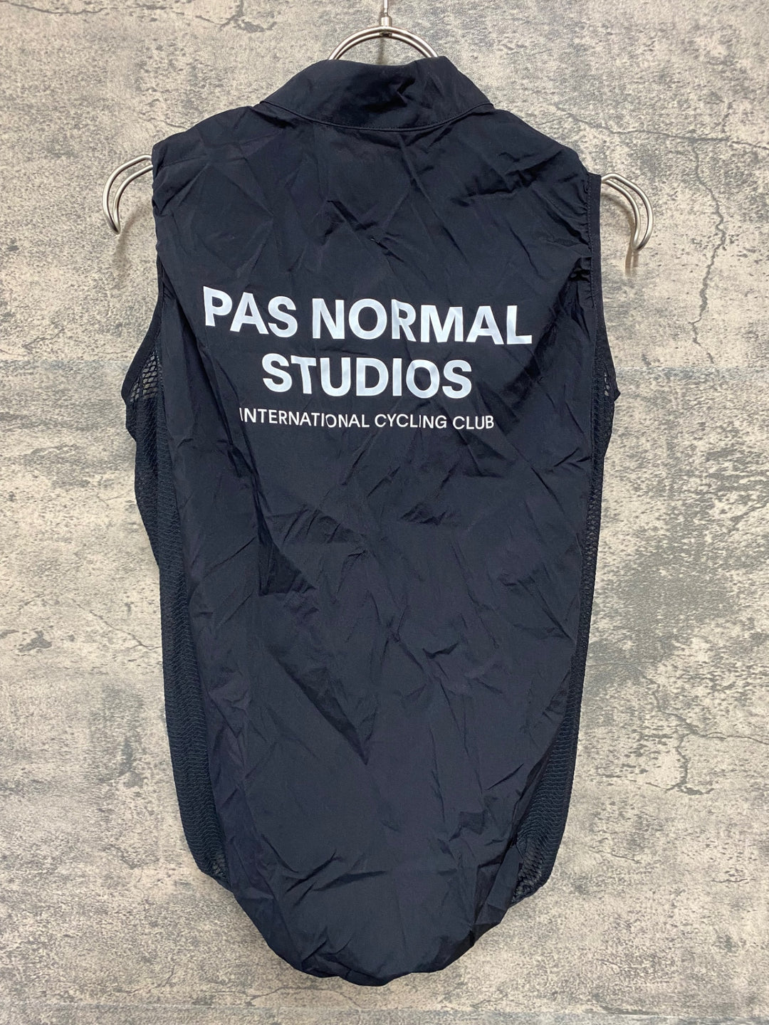 KA570 パスノーマルスタジオ PAS NORMAL STUDIOS STOW AWAY GILET ジレ サイクルベスト 黒 L