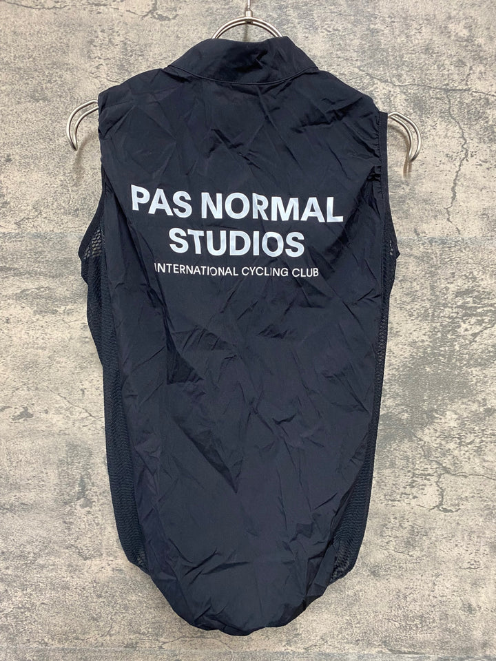 KA570 パスノーマルスタジオ PAS NORMAL STUDIOS STOW AWAY GILET ジレ サイクルベスト 黒 L
