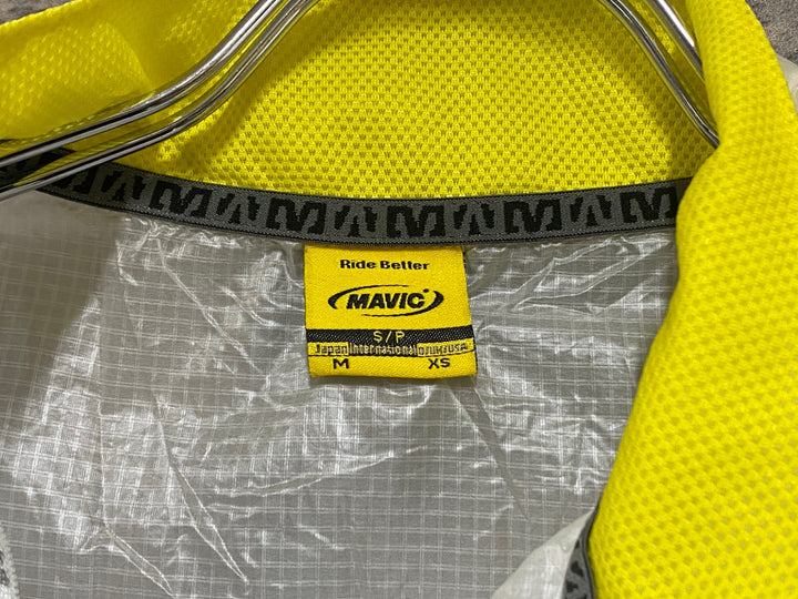 KJ882 マヴィック MAVIC アルティウム ALTIUM 軽量薄手 ウィンドブレーカー M クリア
