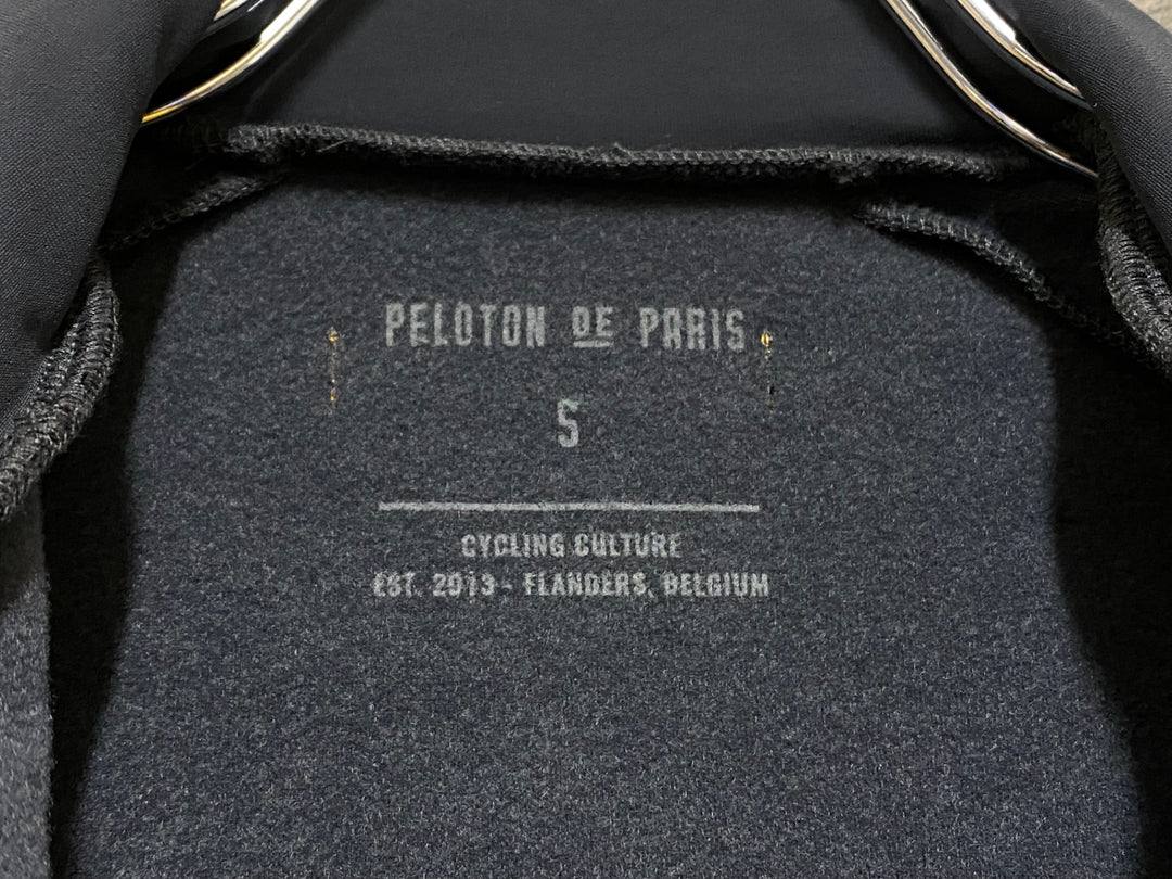 KP400 プロトンドパリ  Peloton de Paris 長袖 サイクルジャージ 黒 S