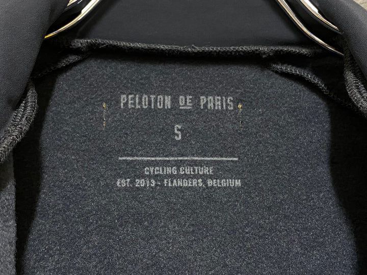 KP400 プロトンドパリ  Peloton de Paris 長袖 サイクルジャージ 黒 S
