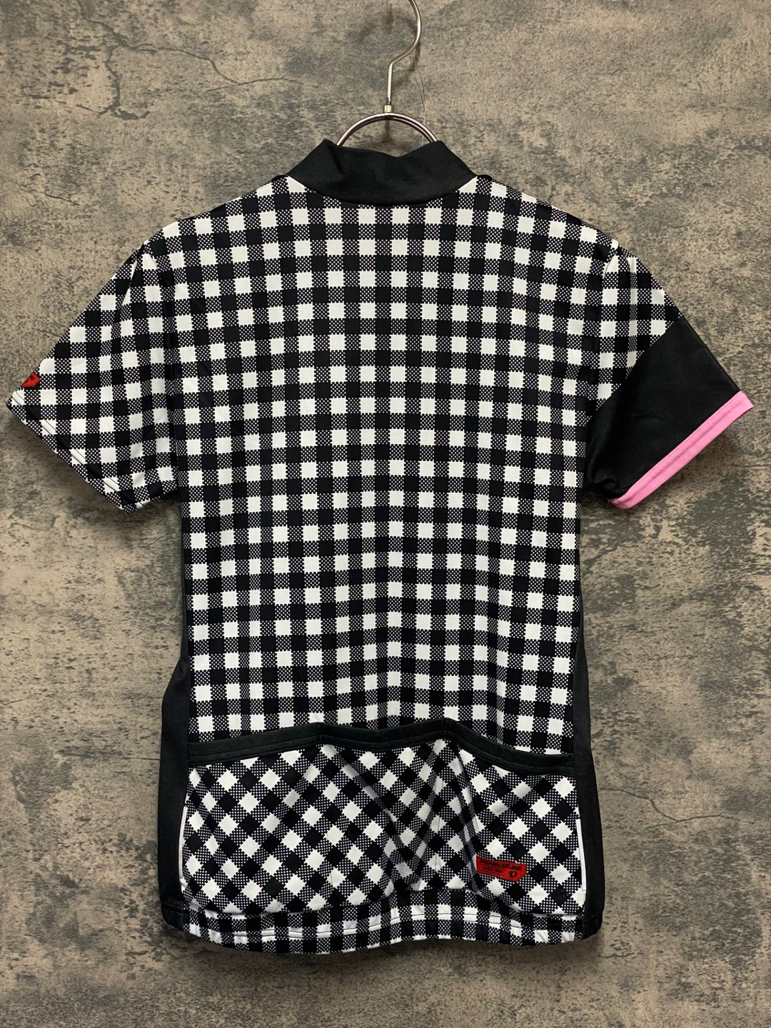 KL675 パールイズミ PEARL iZUMi 半袖 サイクルジャージ 白黒 M レディース