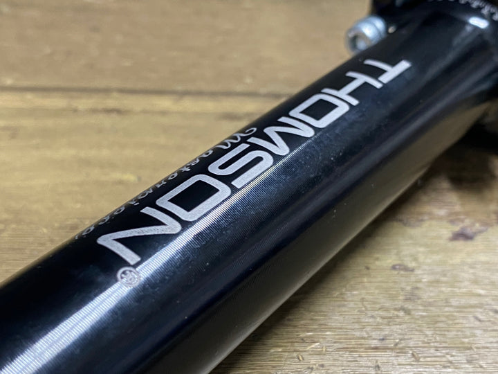 KH016 トムソン THOMSON MASTERPIECE アルミ シートポスト 黒 330mm Φ27.2