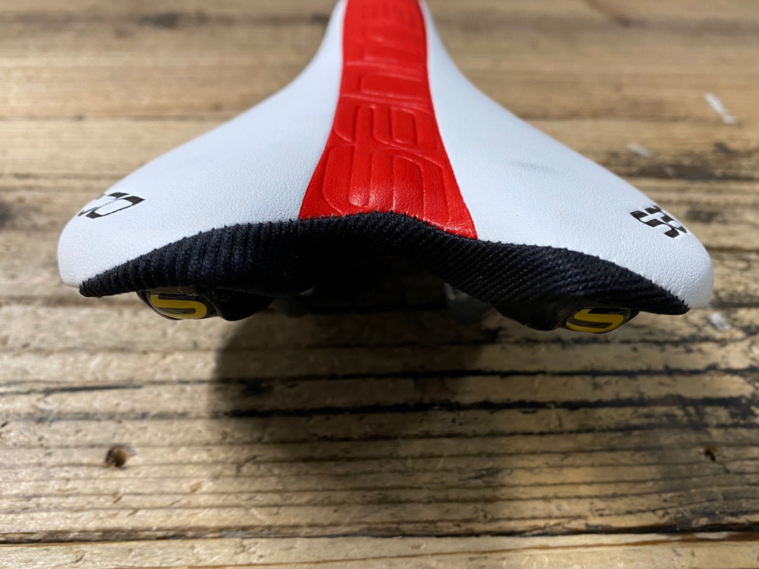 KO330 サンマルコ selle san marco PONZA POWER サドル 白赤