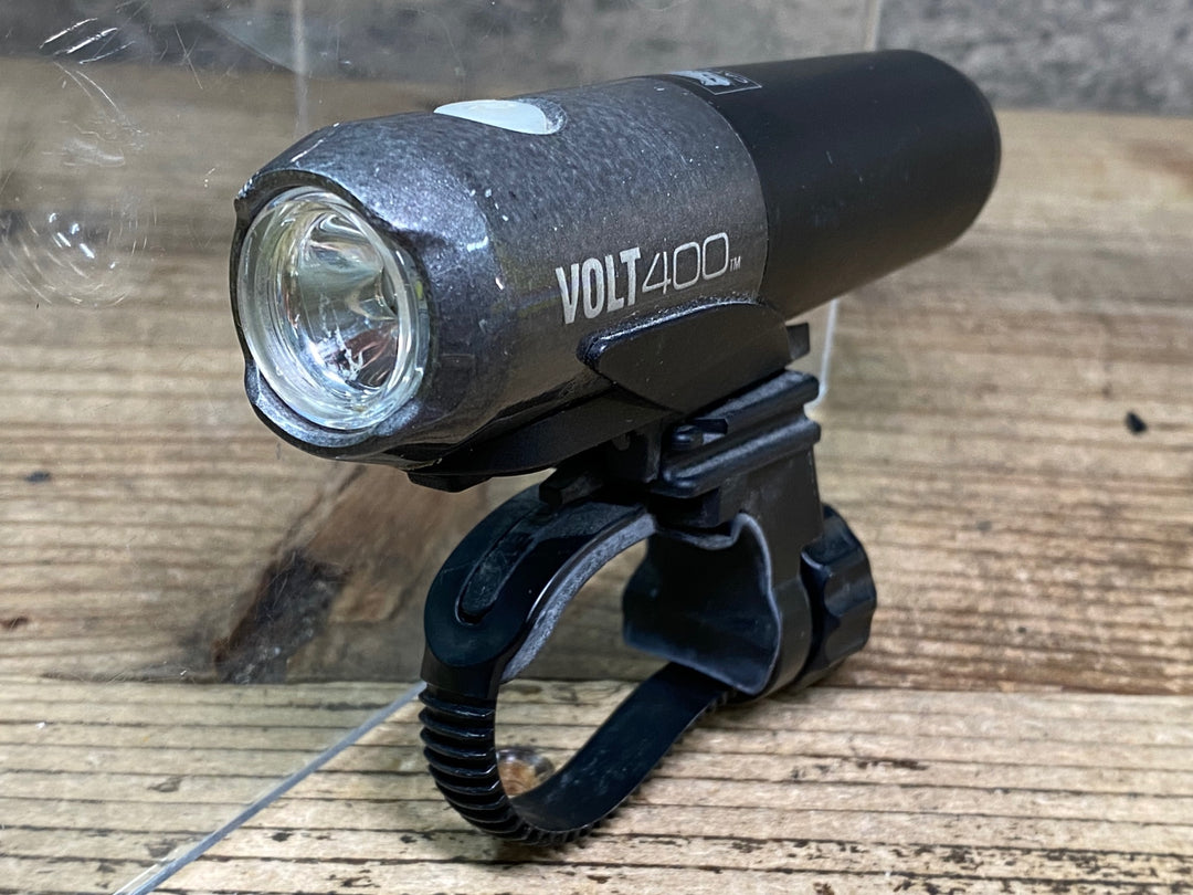 JH504 キャットアイ CATEYE ボルト VOLT400 フロントライト 点灯確認済み