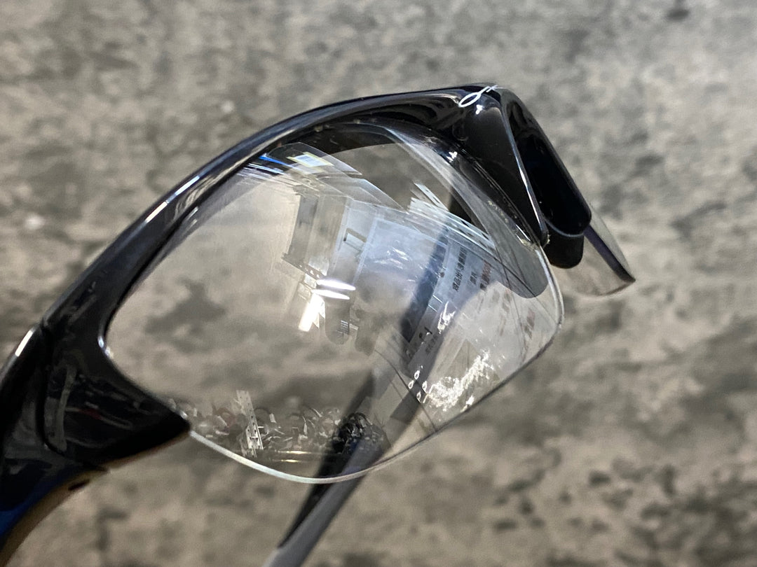 KK044 オークリー OAKLEY ハーフジャケット HALF JACKET アイウェア サングラス 黒 クリアレンズ