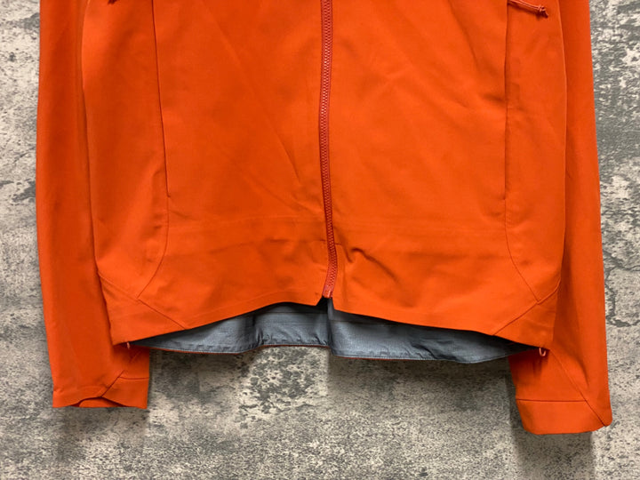 KF378 セブンメッシュ 7MESH 長袖 ウインドブレイカー オレンジ S WINDSTOPPER