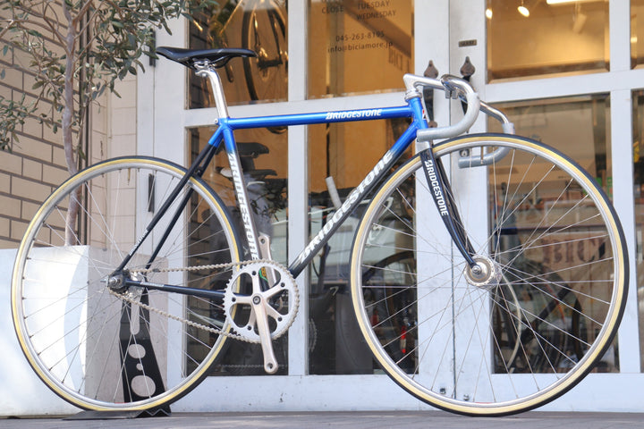 ブリジストン BRIDGESTONE レイノルズ REYNOLS 853 NJS 500サイズ クロモリ ピスト 競輪 トラックバイク 【横浜店】