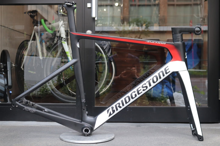 ブリヂストンアンカー BRIDGESTONE ANCHOR RP9 レーシングカラー 530サイズ カーボン ロードバイク ディスクブレーキ フレームセット 【東京南麻布店】