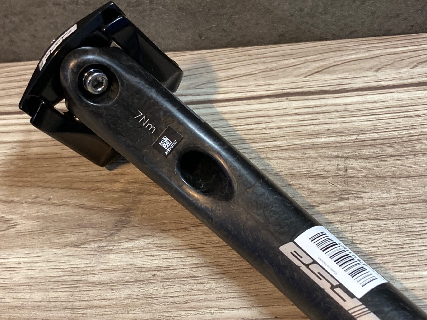 JU658 FSA K-FORCE カーボン シートポスト 黒 350mm Φ27.2 SB25mm