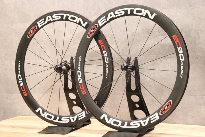 イーストン EASTON EC90 AERO RIM カーボン チューブラー ホイールセット シマノ 11/12S 【さいたま浦和店】