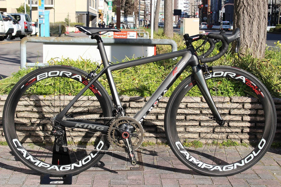 デローザ DE ROSA キング KING RS 2012 53.5サイズ カンパ スーパーレコード 11S カーボン ロードバイク フォーク換装品 【名古屋店】