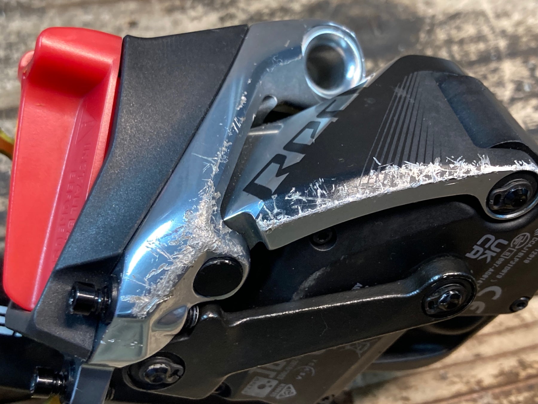 SRAM RED D1 リアディレイラー　ceramic speed最終値下げ SRAM ( スラム ) RED22 リアディレイラー ロード ショートケージ