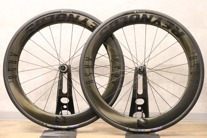 レイノルズ REYNOLDS AR58C DB カーボン チューブレスレディ ホイールセット シマノ 11/12S 【さいたま浦和店】