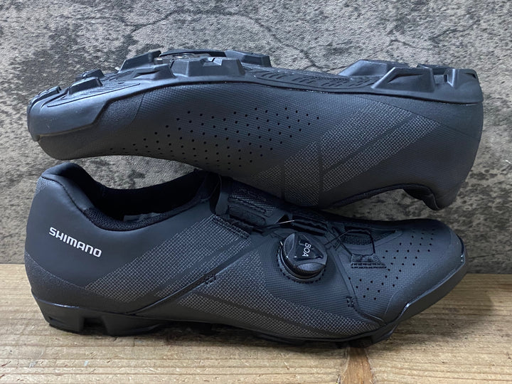 KN960 シマノ SHIMANO XC3 SHXC300M ビンディングシューズ 黒 EU43