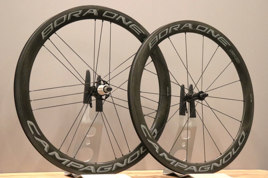 カンパニョーロ CAMPAGNOLO ボーラワン BORA ONE 50 AC3 カーボン クリンチャー ホイールセット シマノ11/12S 17C【仙台店】
