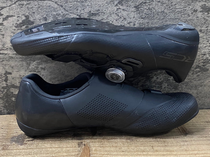 KO691 シマノ SHIMANO RC5 SH-RC502M ビンディングシューズ 黒 EU42
