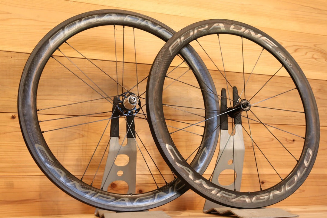 カンパニョーロ CAMPAGNOLO ボーラ BORA ONE 50 TU カーボン チューブラー ホイールセット シマノ12/11S 【千葉店】