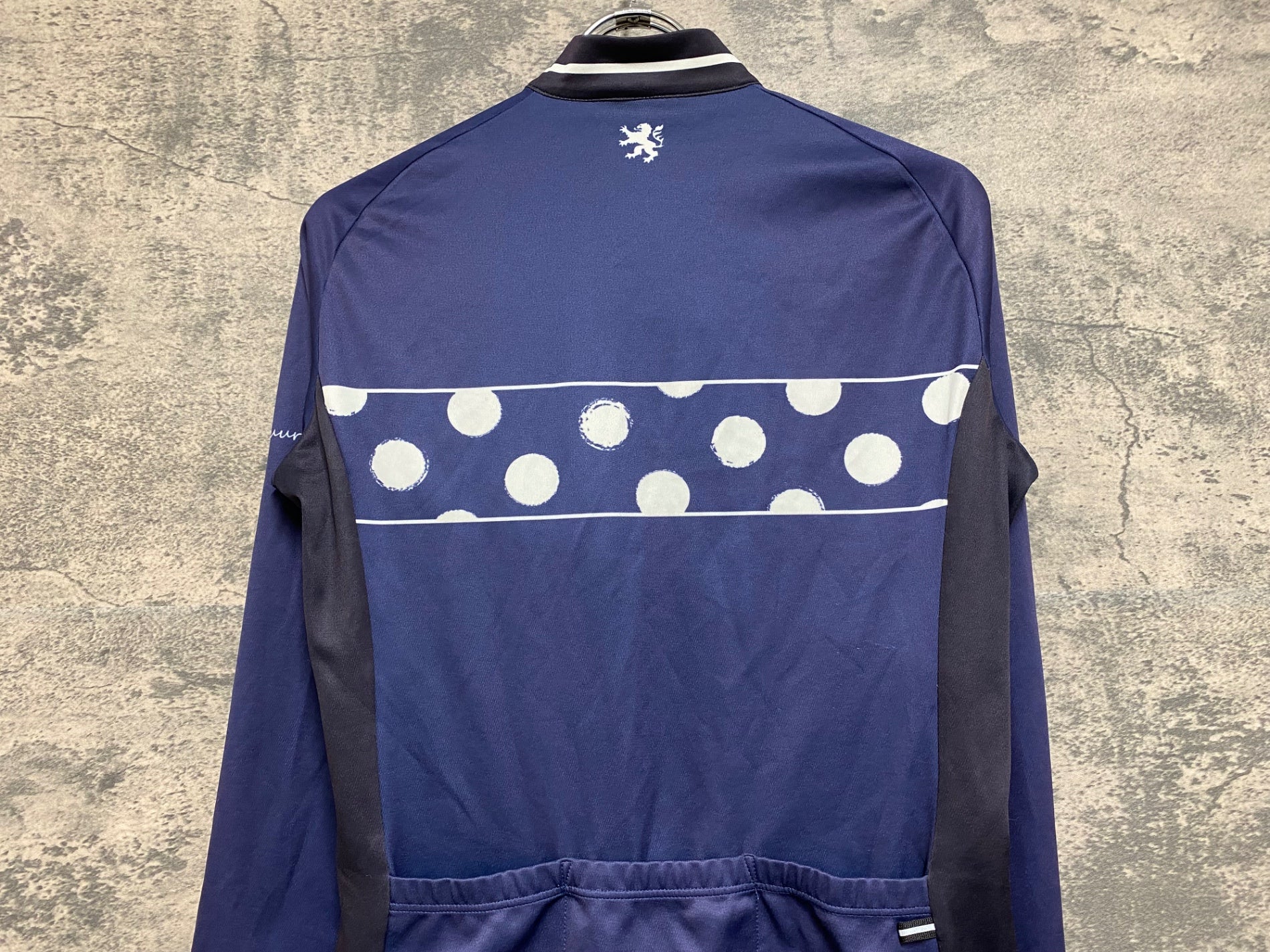 JM185 カペルミュール KAPELMUUR 長袖 サイクルジャージ 紺 黒