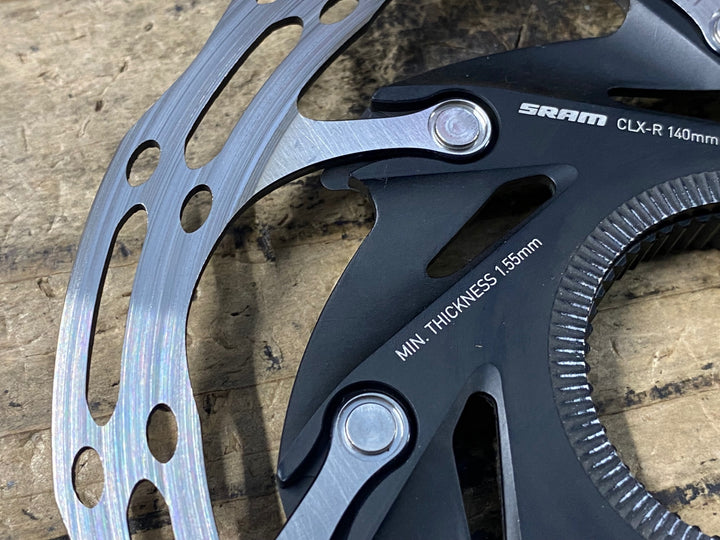 KK127 スラム SRAM CLX-R ディスクローター 140/160mm 2枚セット 厚さ1.75mm/1.8mm