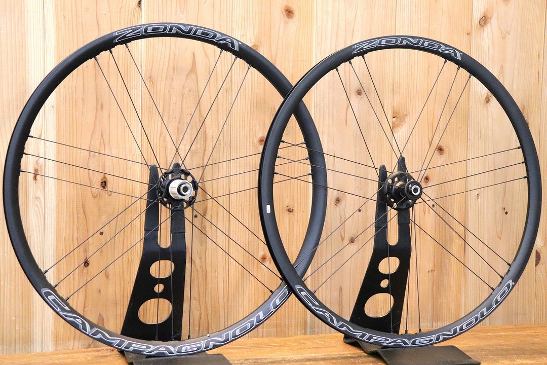 カンパニョーロ Campagnolo ゾンダ ディスク ZONDA DB アルミ クリンチャー ホイールセット シマノ12/11S ワイドリム 17C 【芦屋店】