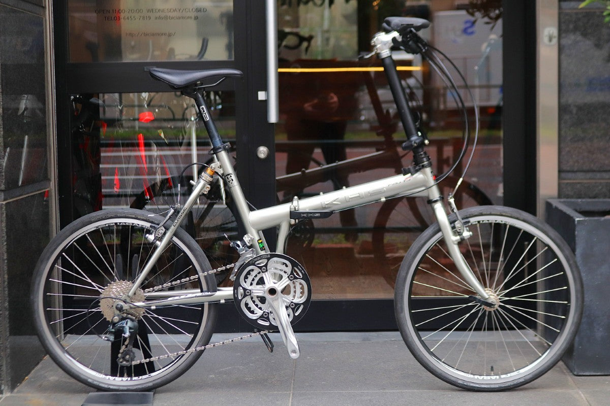 送料込み　KHS F20-T3 折りたたみ自転車　ミニベロ　2020 ティアグラ KHS F20-T3 451 シマノ ティアグラ 3×10S 折り畳み ミニベロ 20インチ