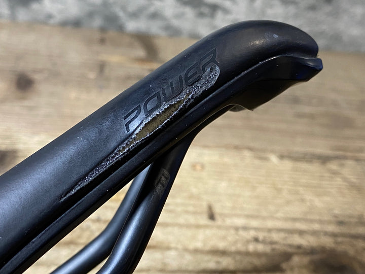 JT352 スペシャライズド SPECIALIZED POWER EXPERT サドル 黒 チタンレール 155mm