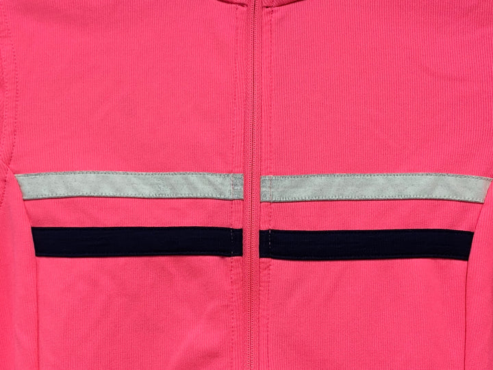 JV440 ラファ Rapha WOMEN'S LONG SLEEVE BREVET JERSEY 半袖 サイクルジャージ ピンク XS