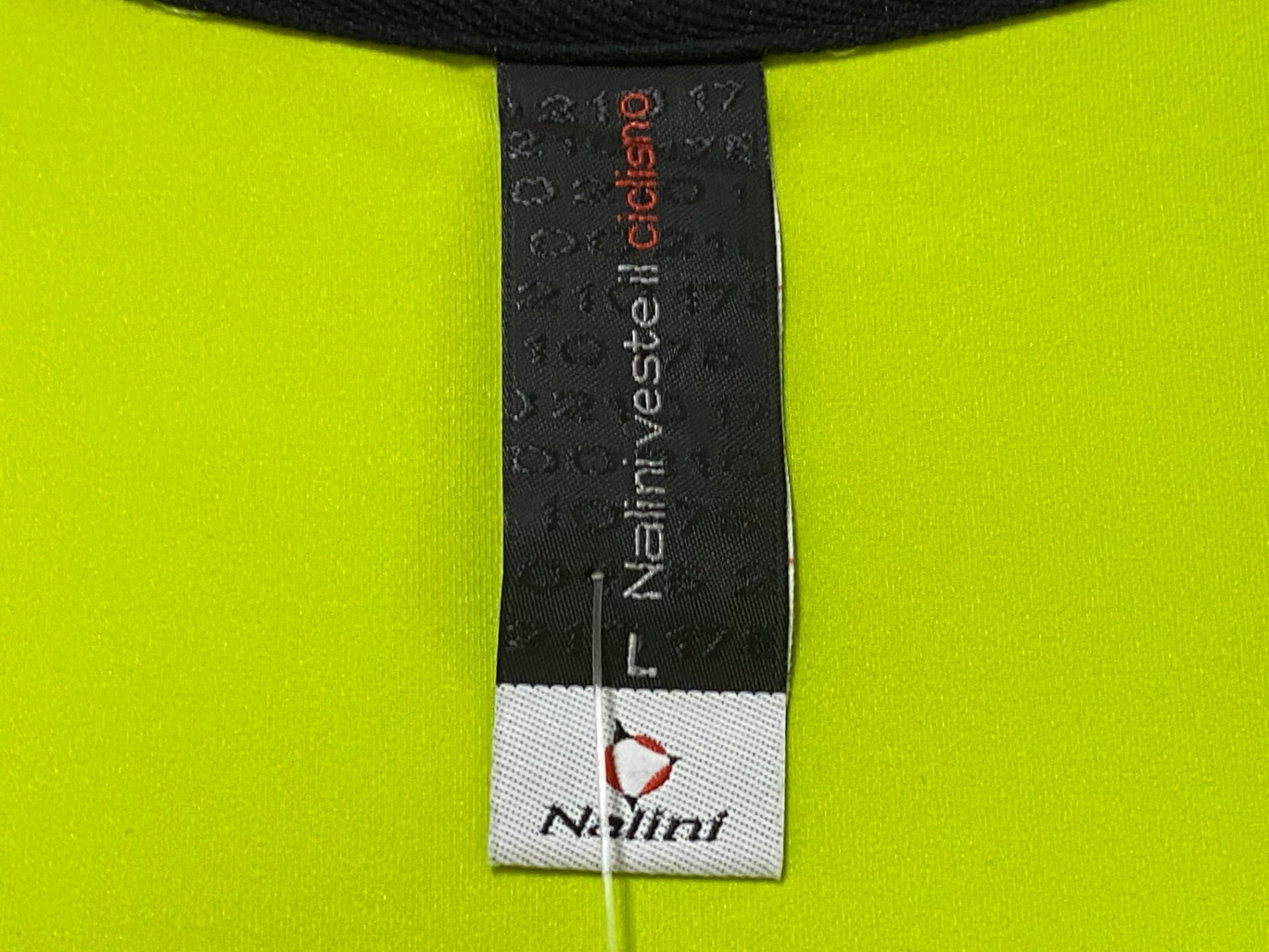 KJ985 ナリーニ NALINI 半袖 サイクルジャージ 黄グレー L – BICI