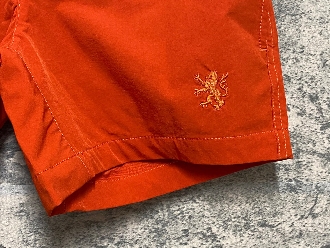 JO899 カペルミュール KAPELMUUR ストレッチショートパンツ オレンジ 34