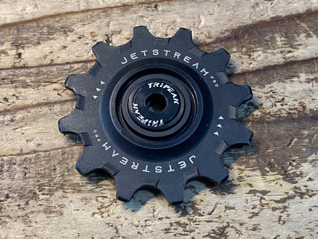 JU713 トライピーク TRiPEAK JETSTREAM PRO2 プーリー セット 紫 12/18T