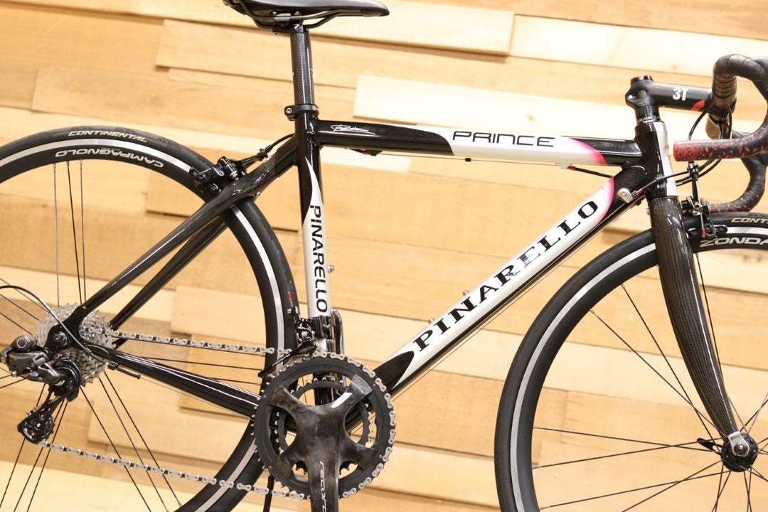 ピナレロ PINARELLO プリンス PRINCE 2001頃モデル カンパニョーロ レコード 12S アルミ カーボンバック ロードバイク 【立川店】