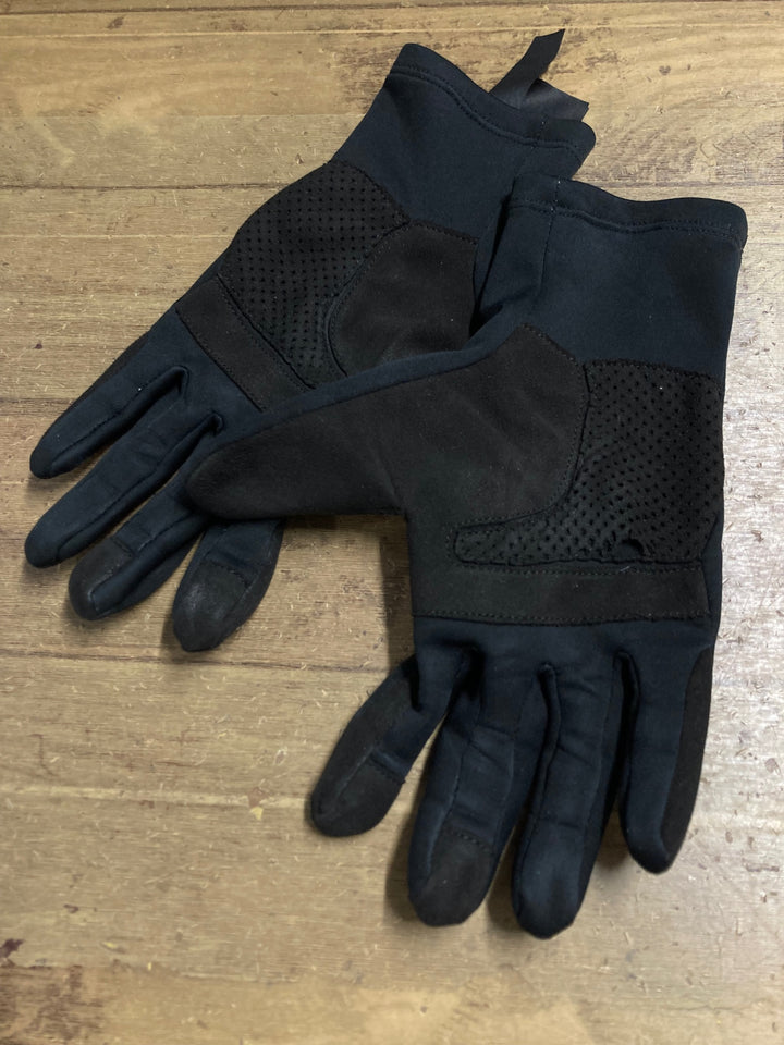 KD627 ラファ Rapha PRO TEAM GLOVES 長指 ウィンターグローブ 黒 サイズ不明