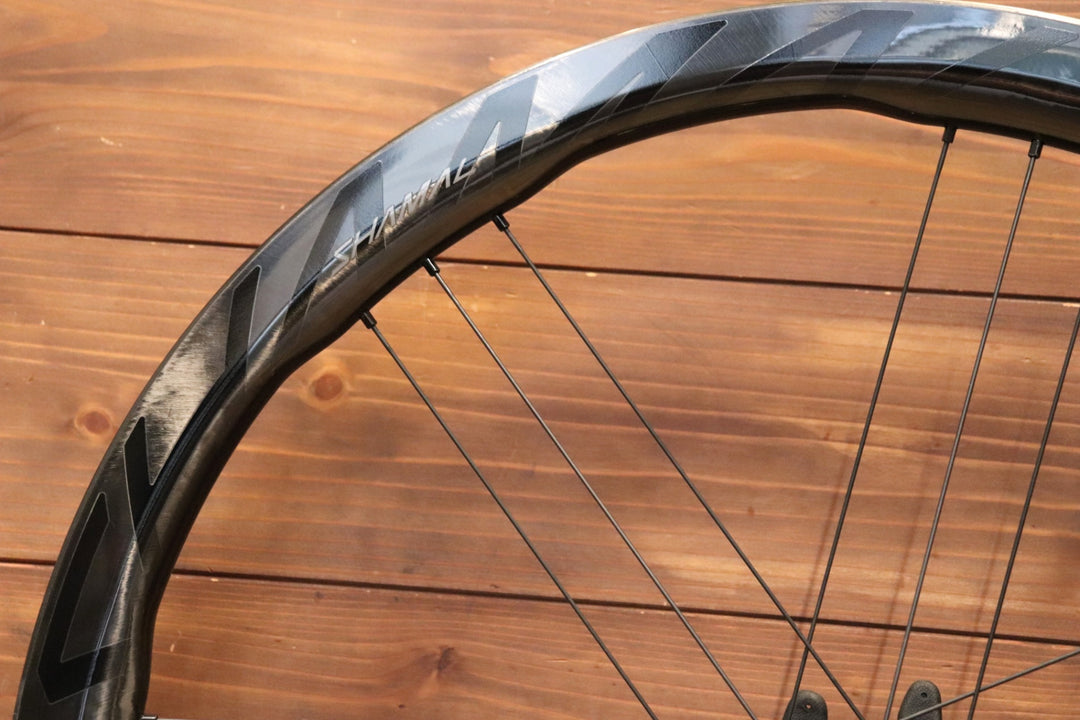 カンパニョーロ CAMPAGNOLO シャマル SHAMAL DUAL PROFILE カーボン チューブレス ホイールセット シマノ11S/12S 【東京南麻布店】