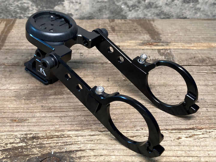 JI305 レックマウント REC-MOUNTS サイコンマウント Φ31.8 両持ち GARMIN用 キャットアイライトマウント付属