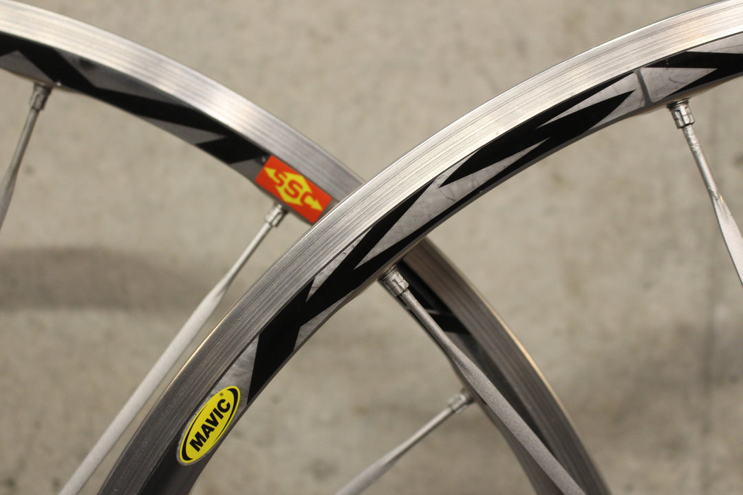 マヴィック MAVIC キシリウム KSYRIUM SL SSC アルミ クリンチャー ホイールセット シマノ11/12S ナローリム 13C【福岡店】