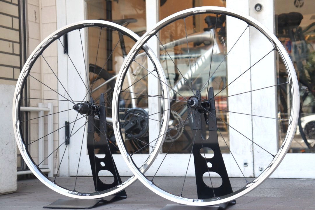 シマノ SHIMANO WH-RS81-C24 アルミ カーボン クリンチャー ホイールセット シマノ11S/12S ナローリム 15C 【横浜店】