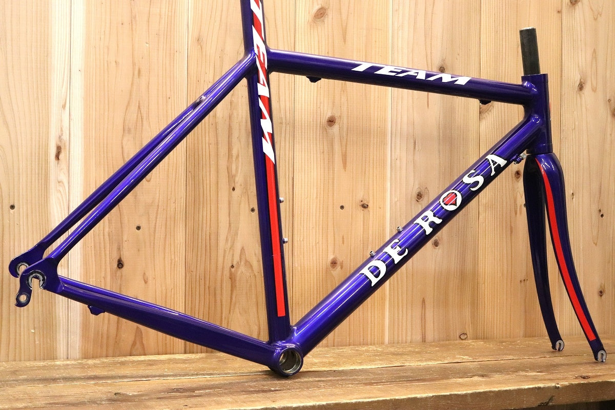 デローザ DE ROSA TEAM8 2008年頃モデル 60.5サイズ アルミ ロードバイク フレームセット 【芦屋店】