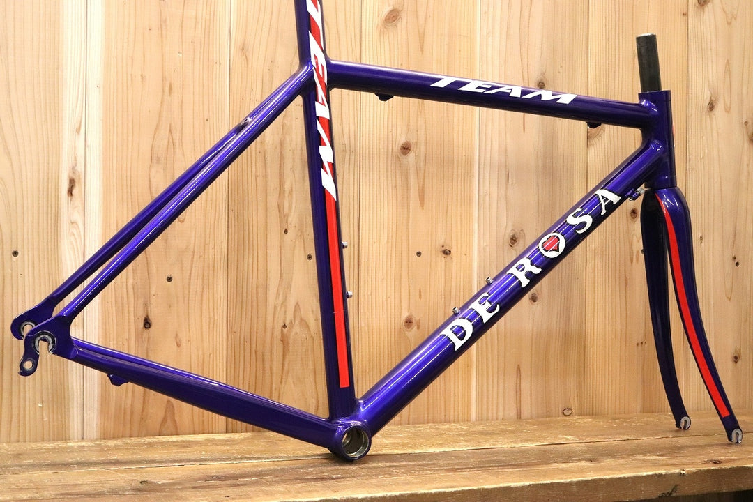 デローザ DE ROSA TEAM8 2008年頃モデル 60.5サイズ アルミ ロードバイク フレームセット 【芦屋店】