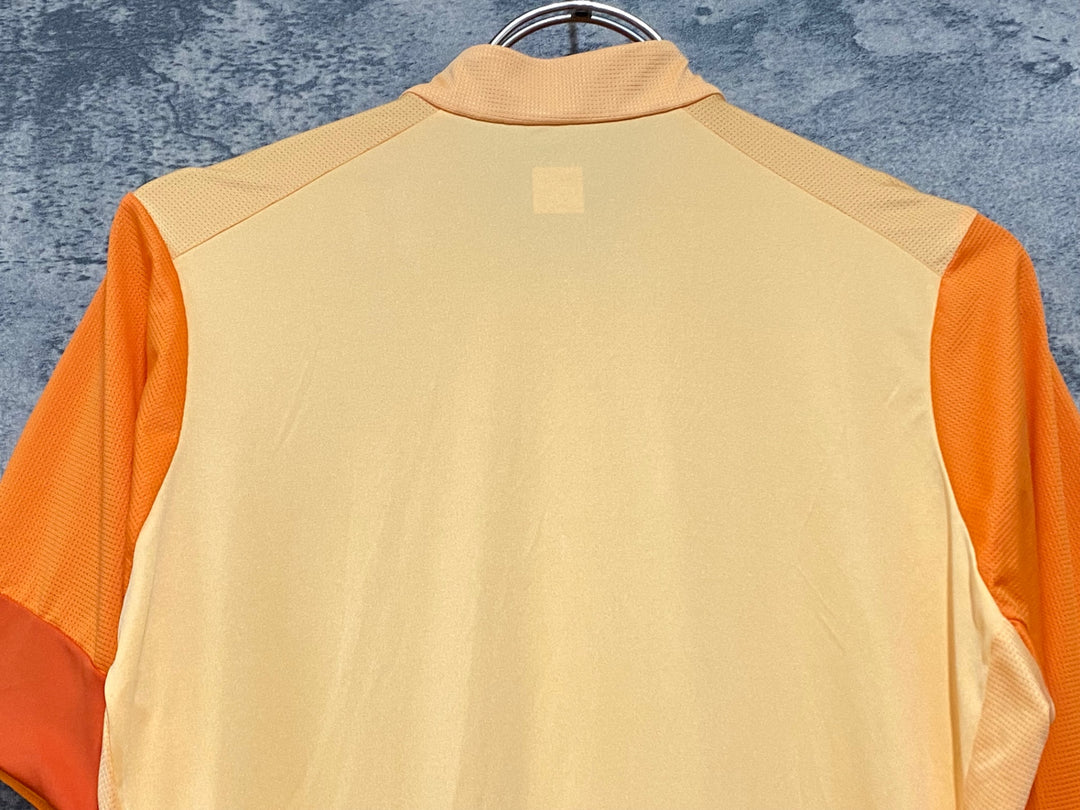 JZ011 ラファ Rapha PRO TEAM TRAINING JERSEY 半袖 サイクルジャージ オレンジ L